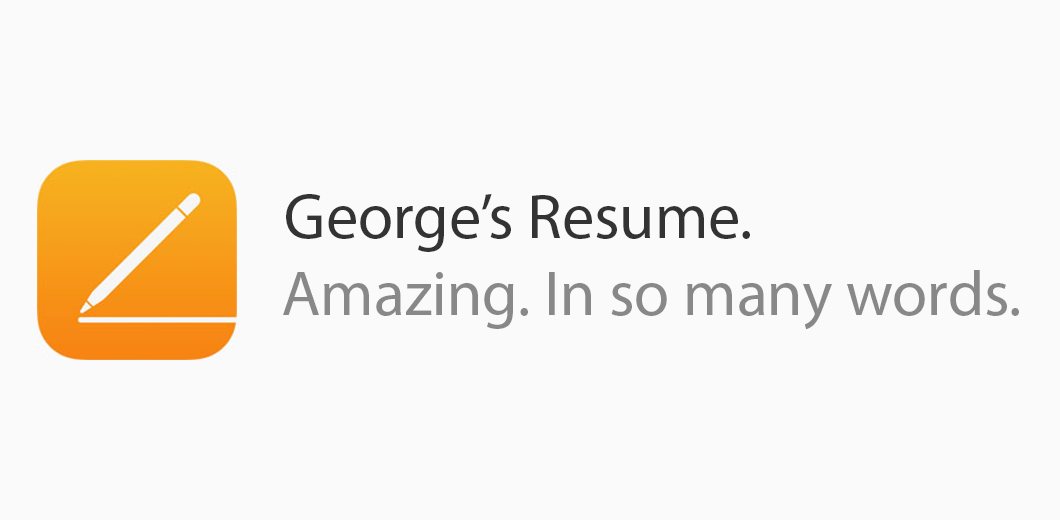 Resume banner